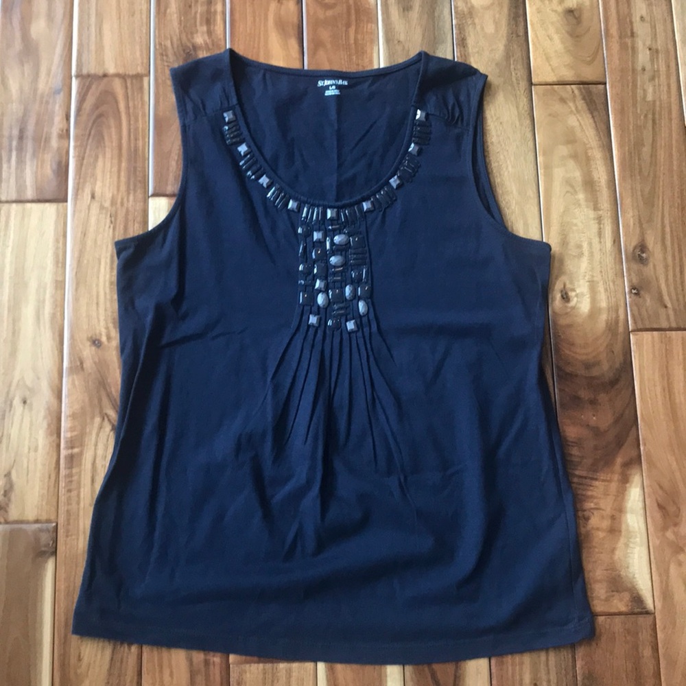 St John’s Bay Blue Tank-Top